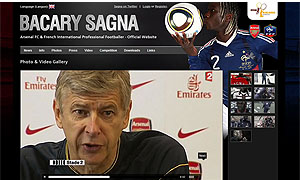 Bacary Sagna Official Website