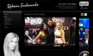 Actress Rebecca Ferdinando