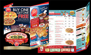 Pizza GoGo Flyer Design