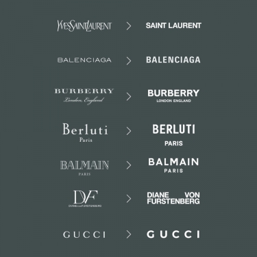 Sans-serif logo design revolution