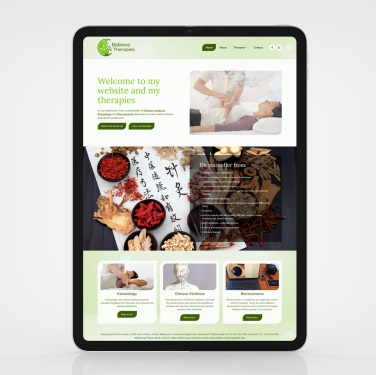 New website: Balance Therapies