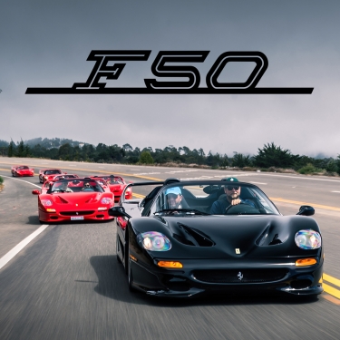 Ferrari F40 and Ferrari F50 Vector Logos